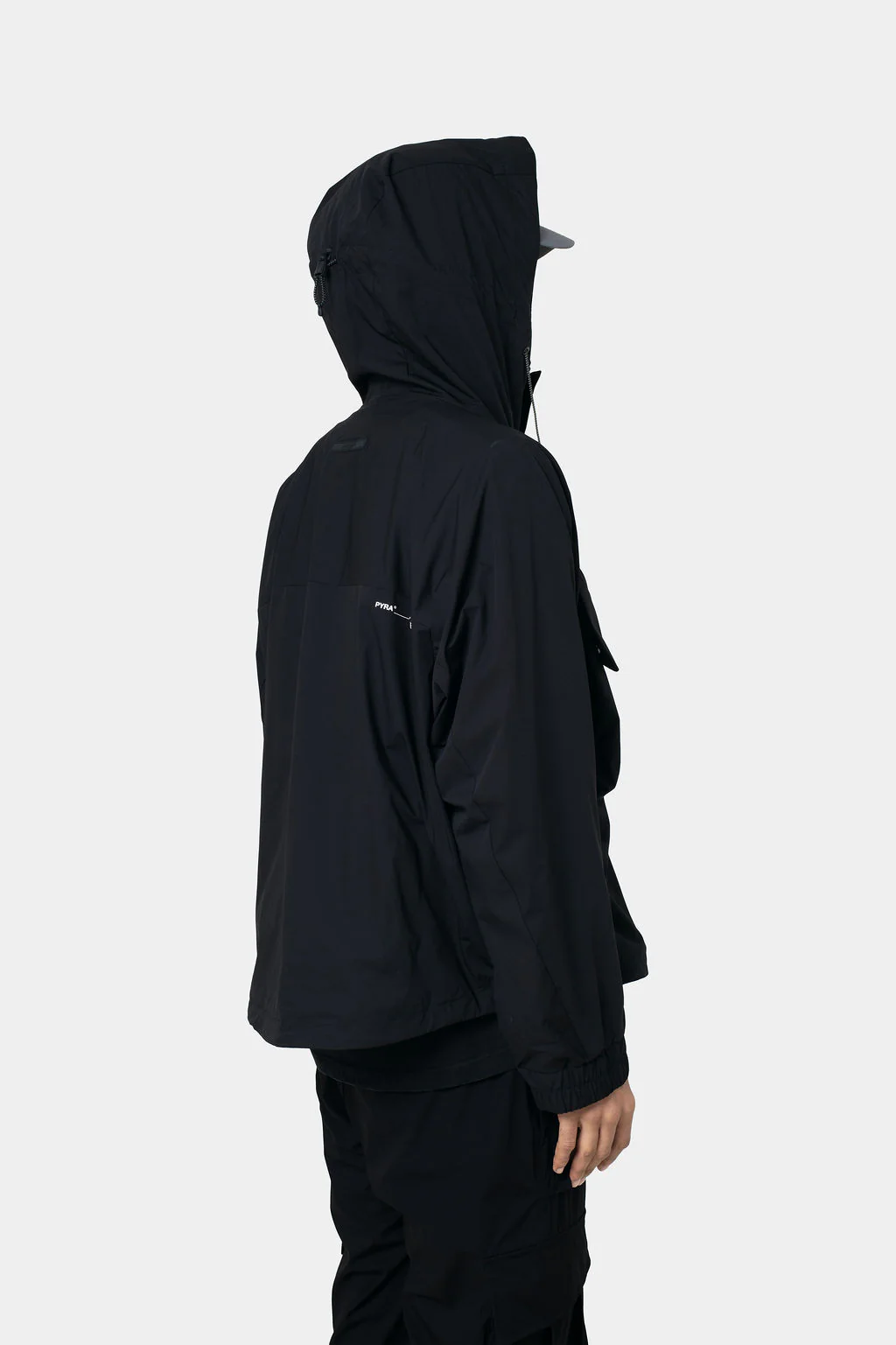 CARGO SHELL JACKET- BLACK - Image 11