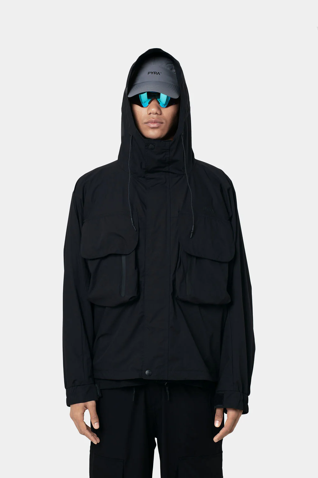 CARGO SHELL JACKET- BLACK - Image 13