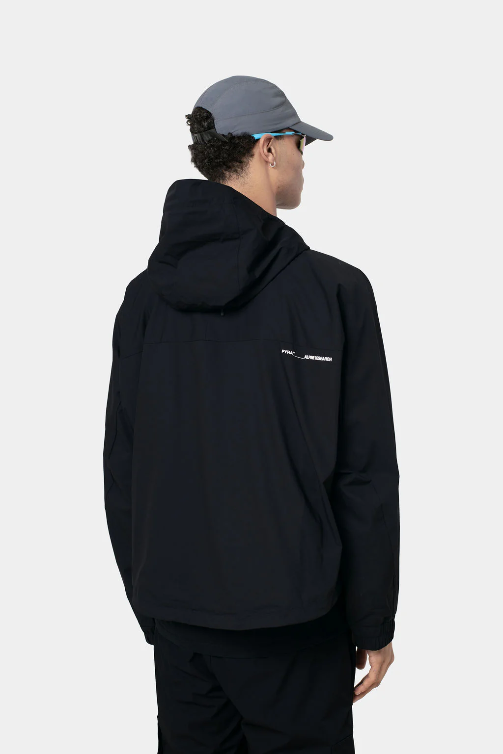 CARGO SHELL JACKET- BLACK - Image 8