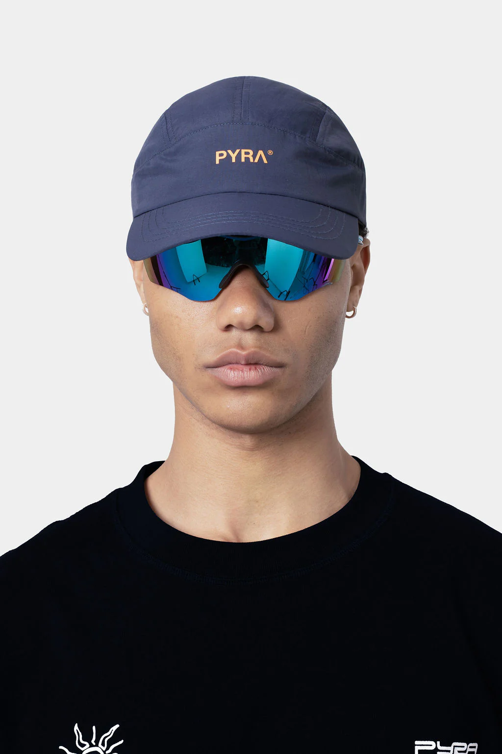 CORE LOGO STRAPBACK- NAVY / ORANGE - Image 3