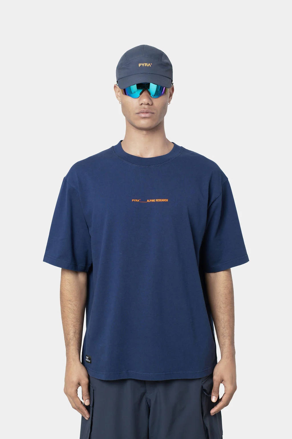 CORE LOGO STRAPBACK- NAVY / ORANGE - Image 8