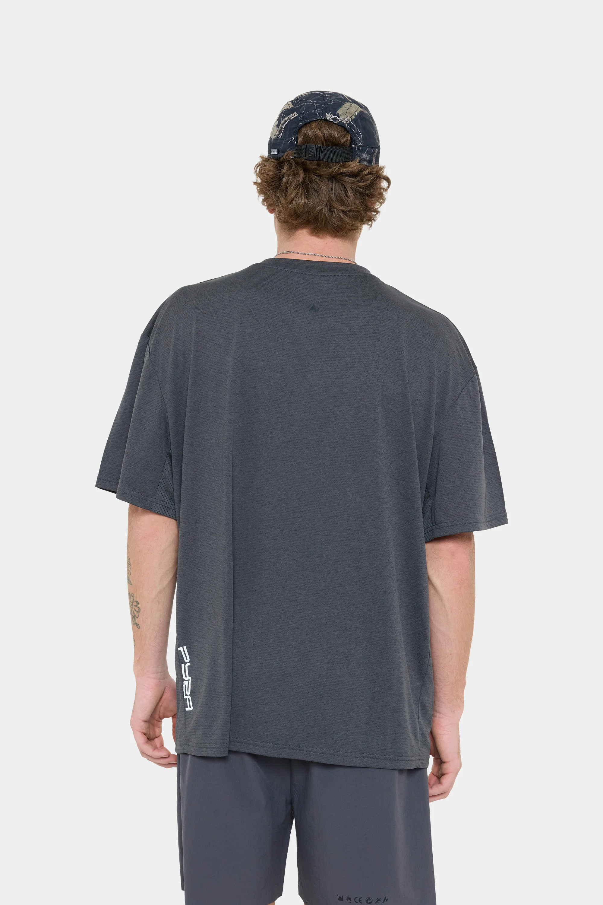 DRIVE OVERSIZED TEE- GRANITE - Image 10