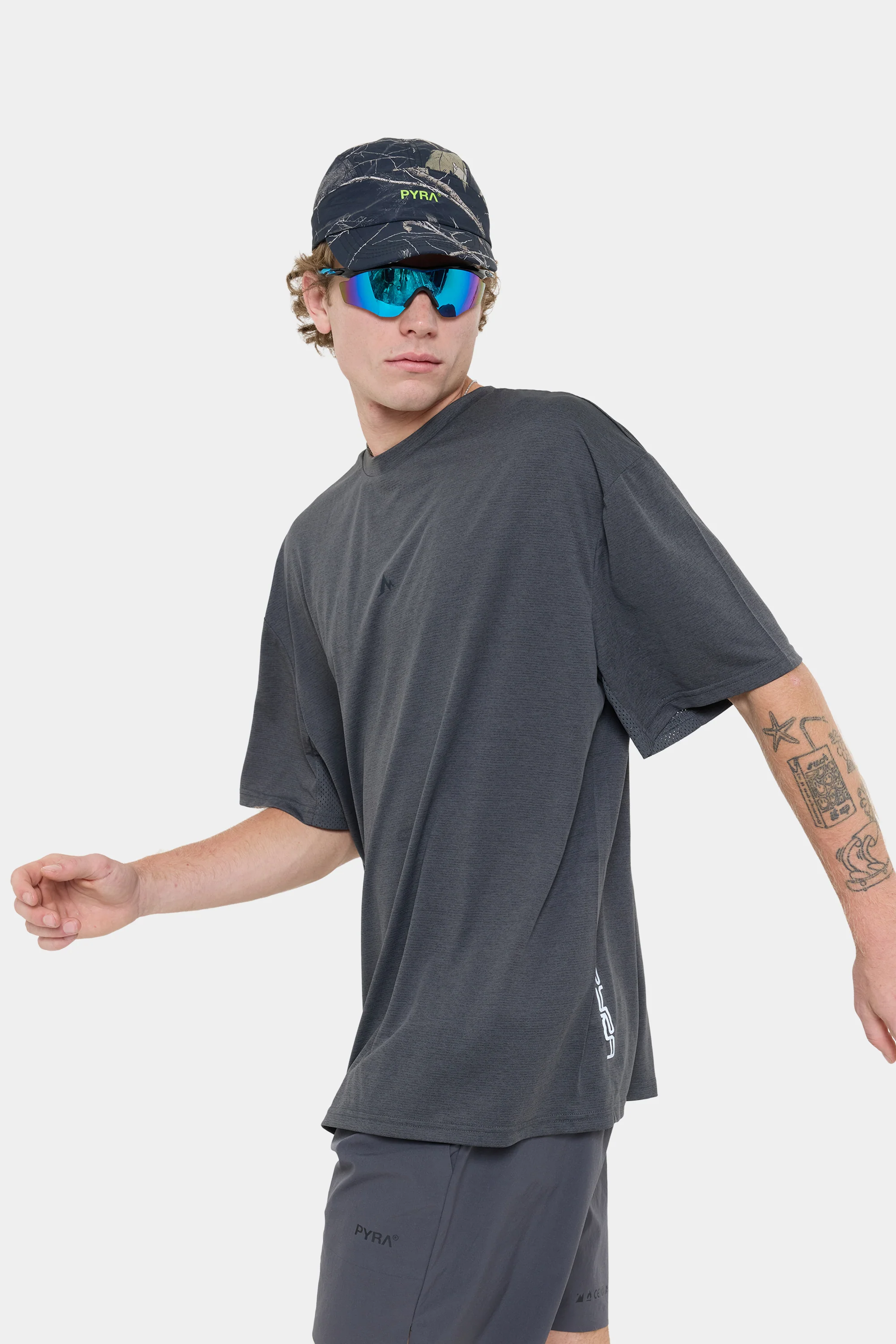 DRIVE OVERSIZED TEE- GRANITE - Image 13