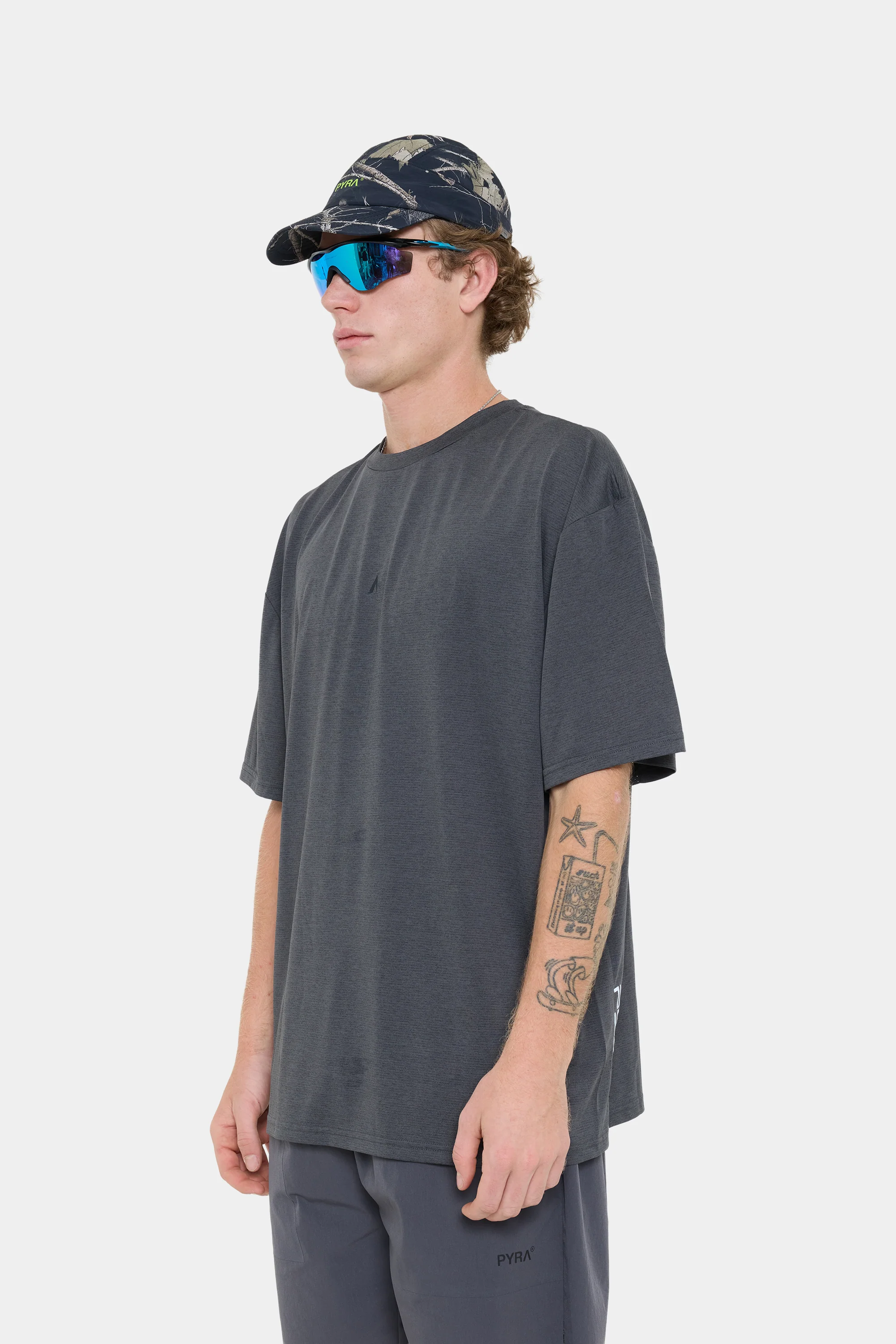 DRIVE OVERSIZED TEE- GRANITE - Image 7