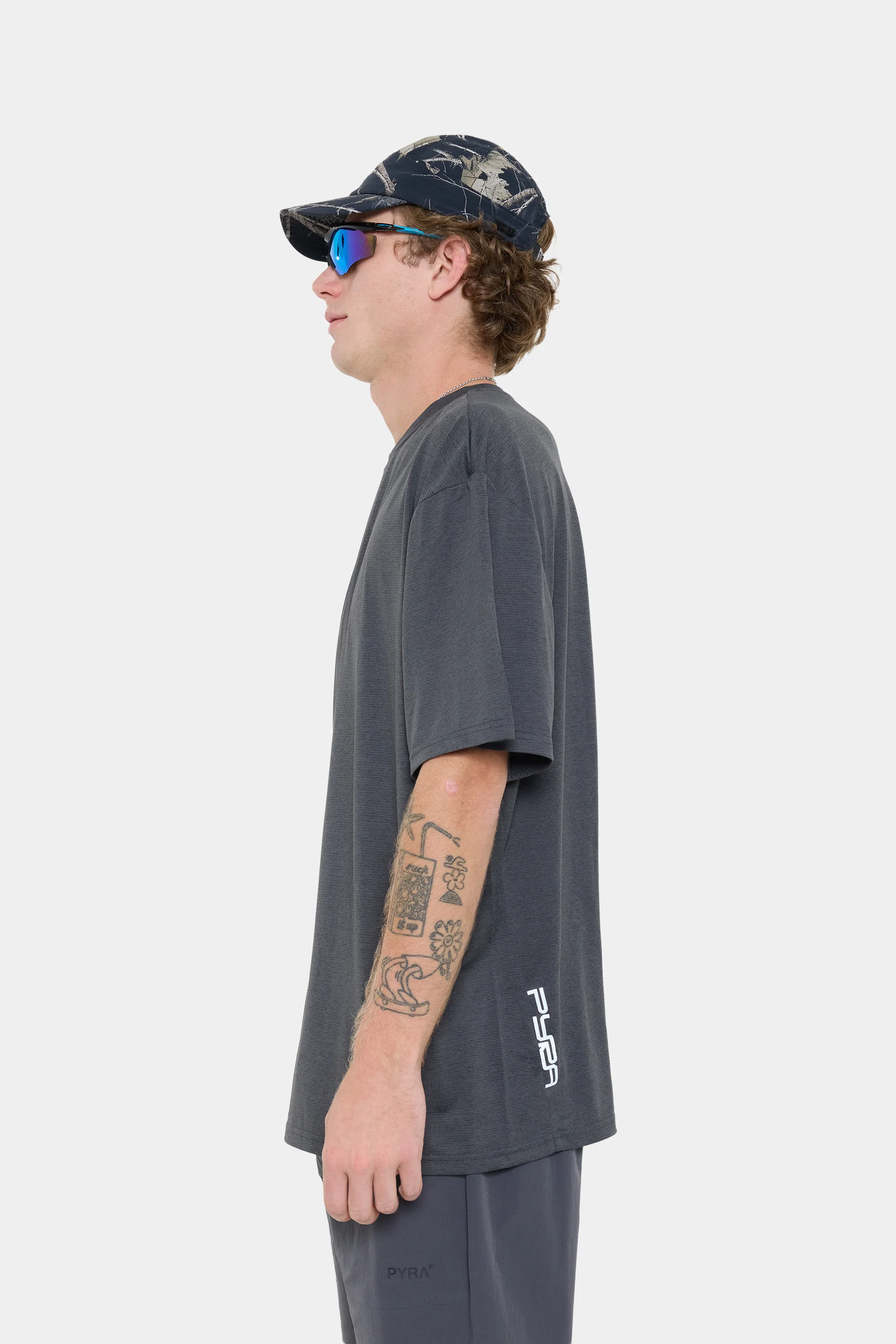 DRIVE OVERSIZED TEE- GRANITE - Image 8