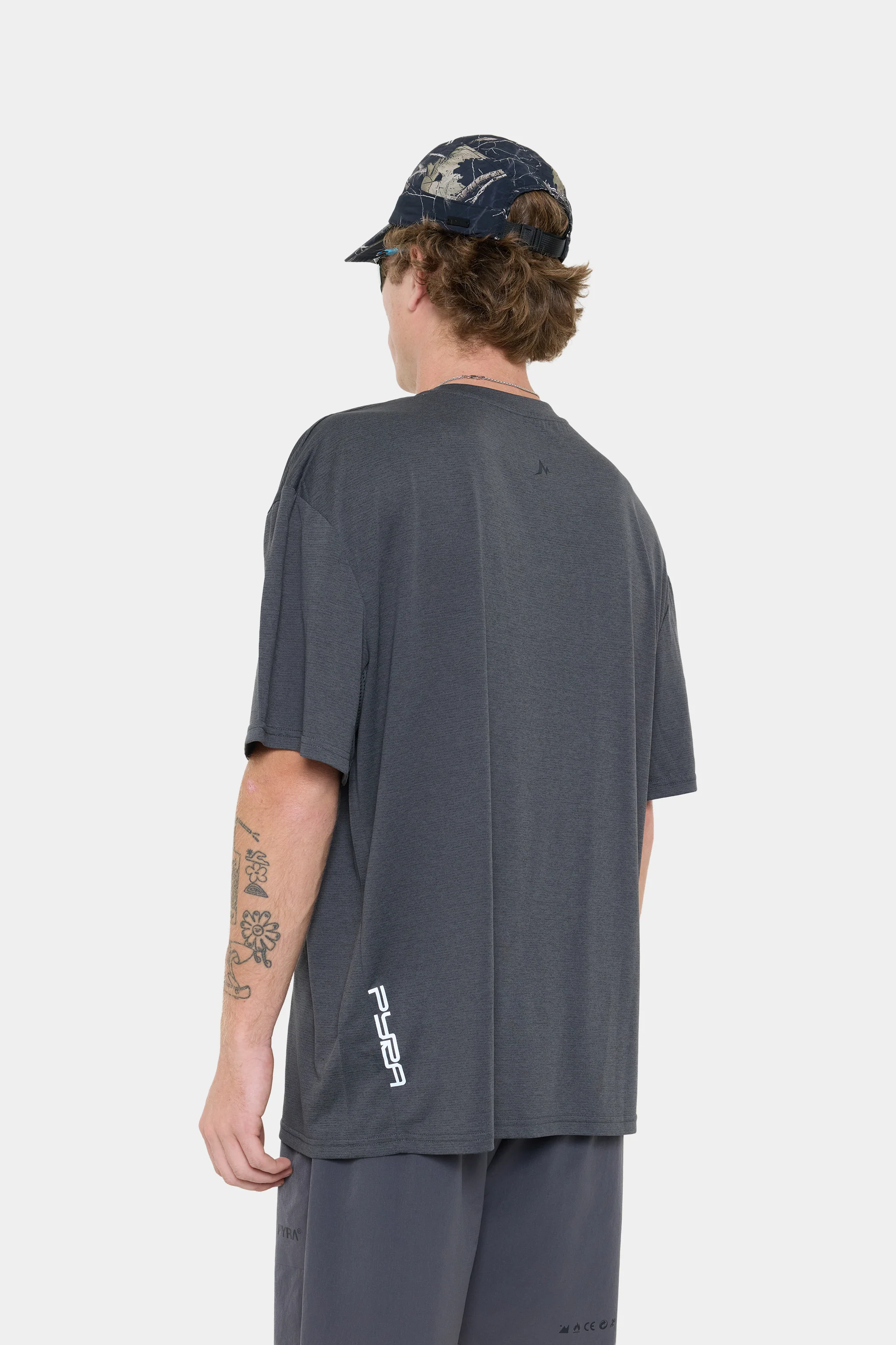 DRIVE OVERSIZED TEE- GRANITE - Image 9