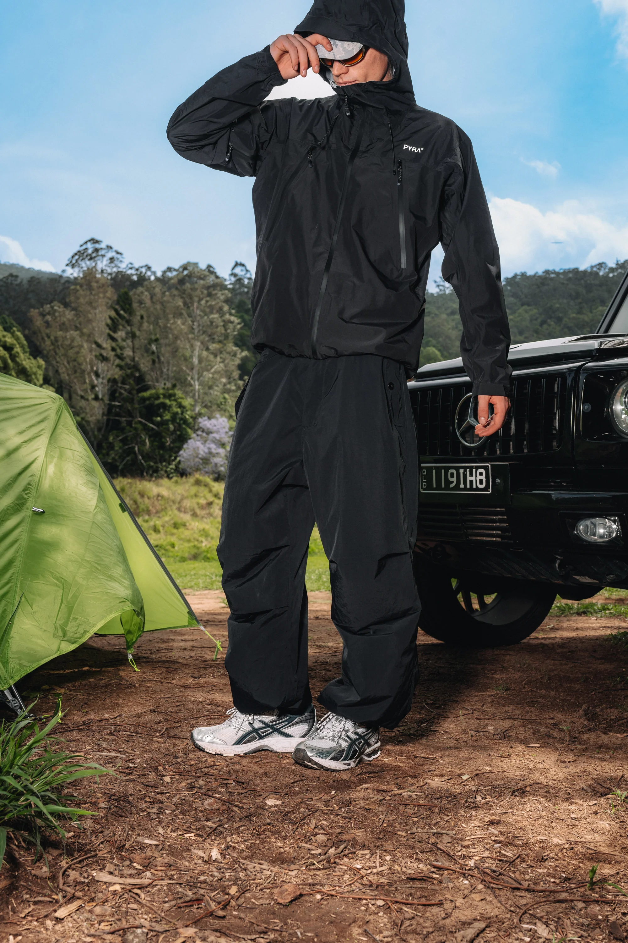 FIELD LIGHT JACKET - BLACK - Image 10