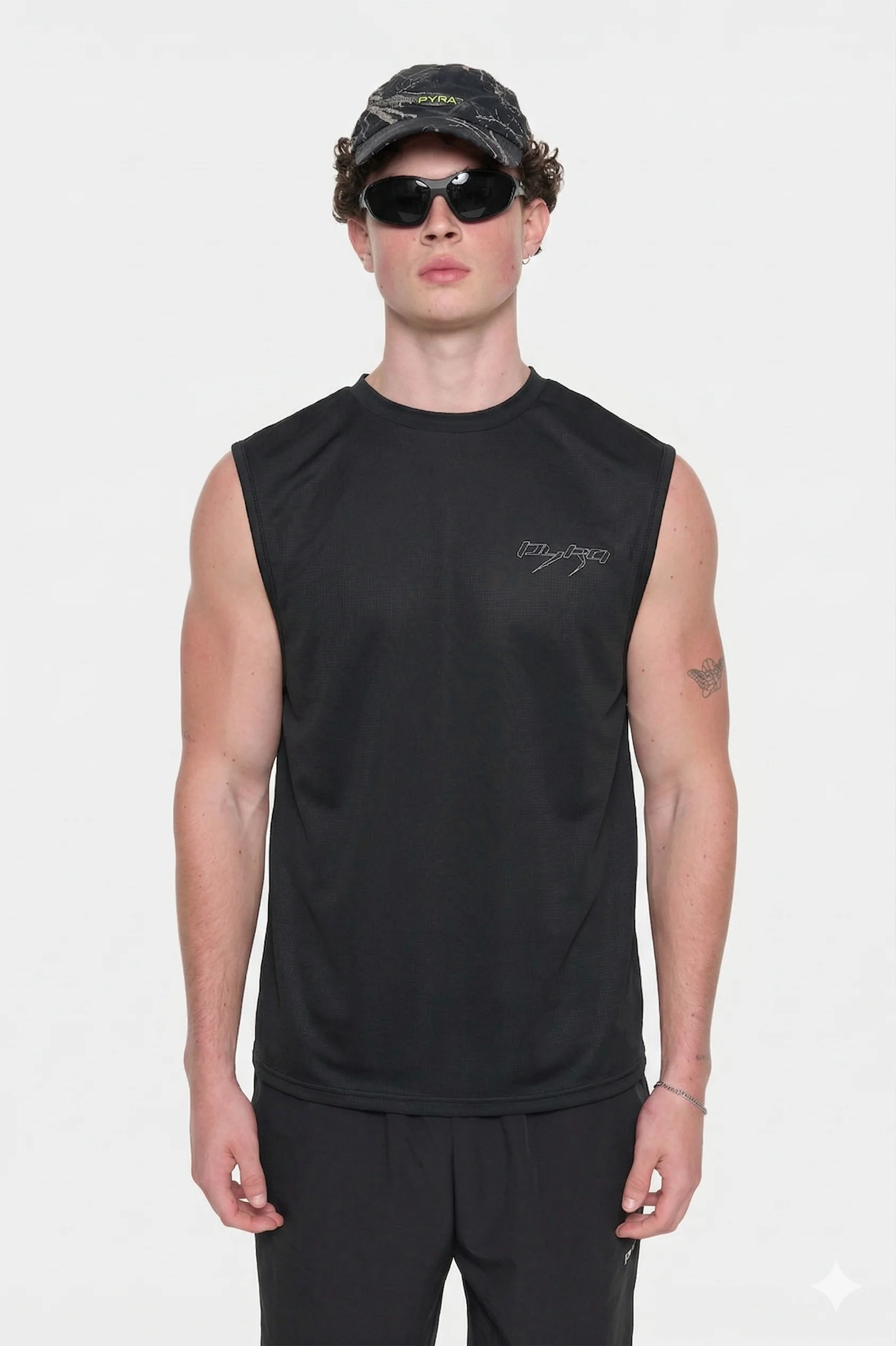 FLAME REP TANK- BLACK / 3M