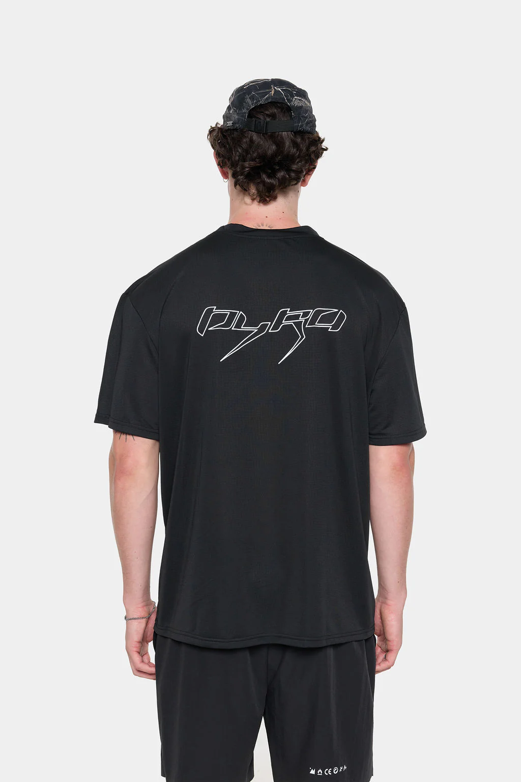 FLAME REP TEE - BLACK / 3M - Image 6
