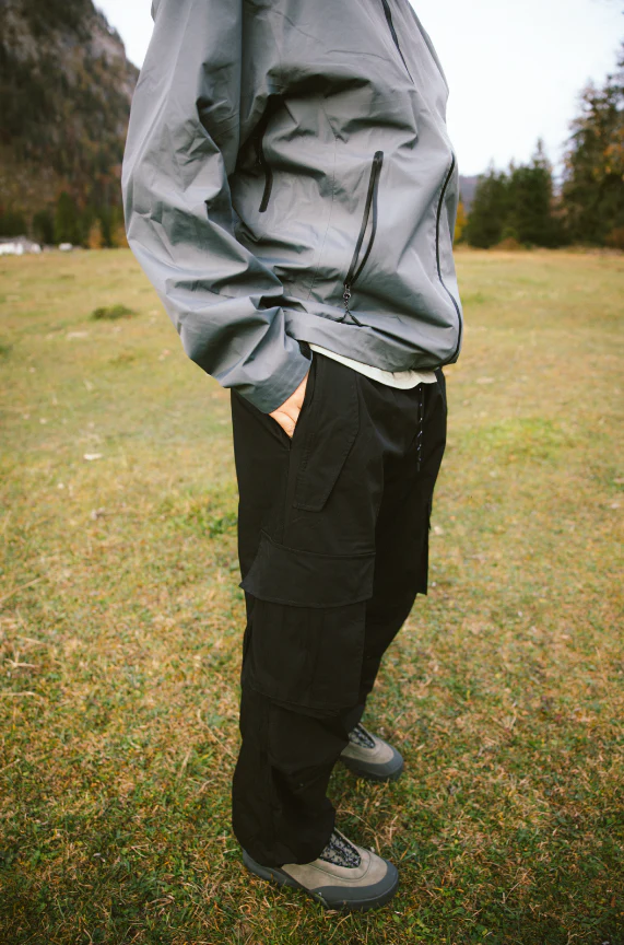 HELIX CARGO PANT - BLACK - Image 4