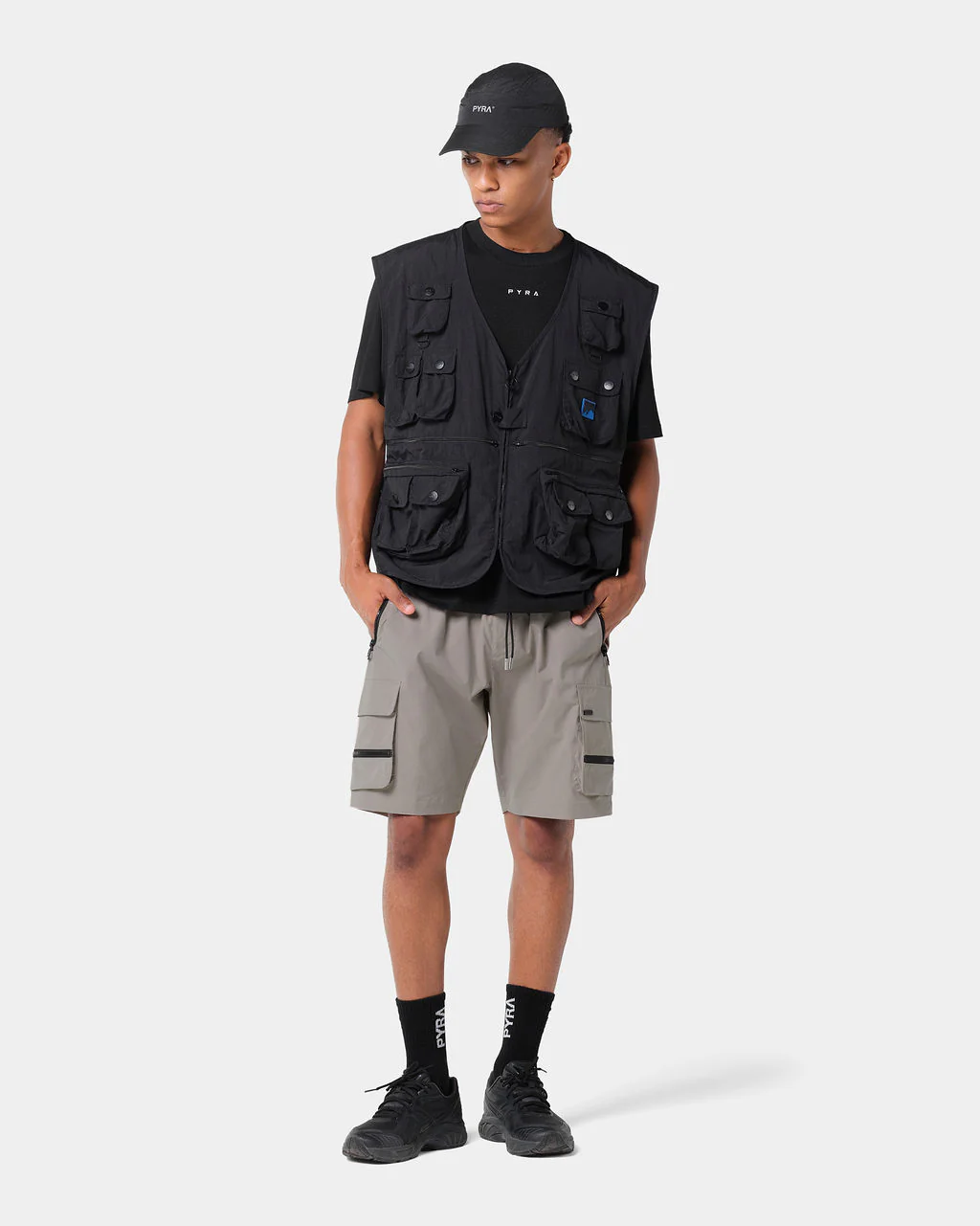 NERO CARGO SHORT - TAUPE - Image 5