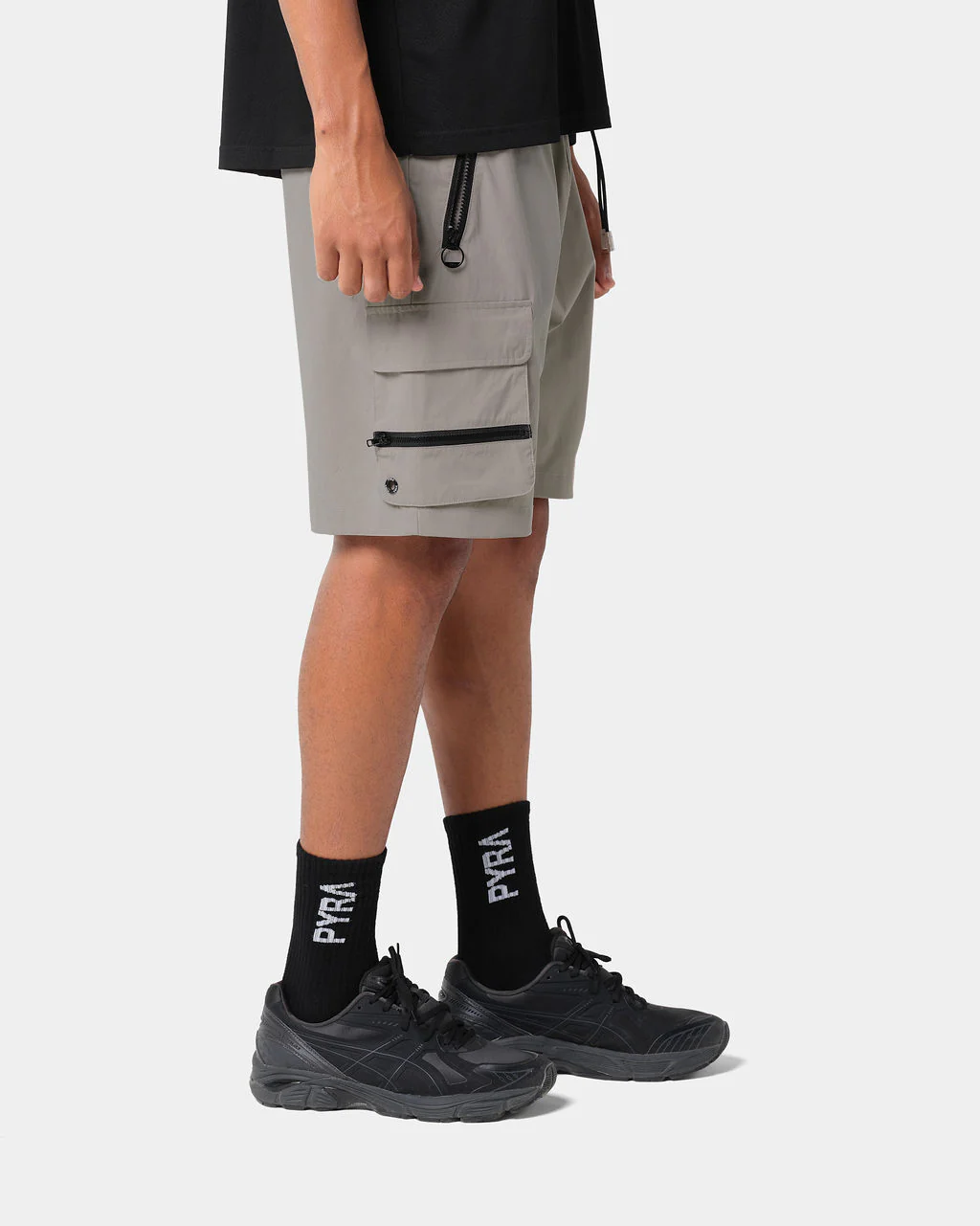 NERO CARGO SHORT - TAUPE - Image 8