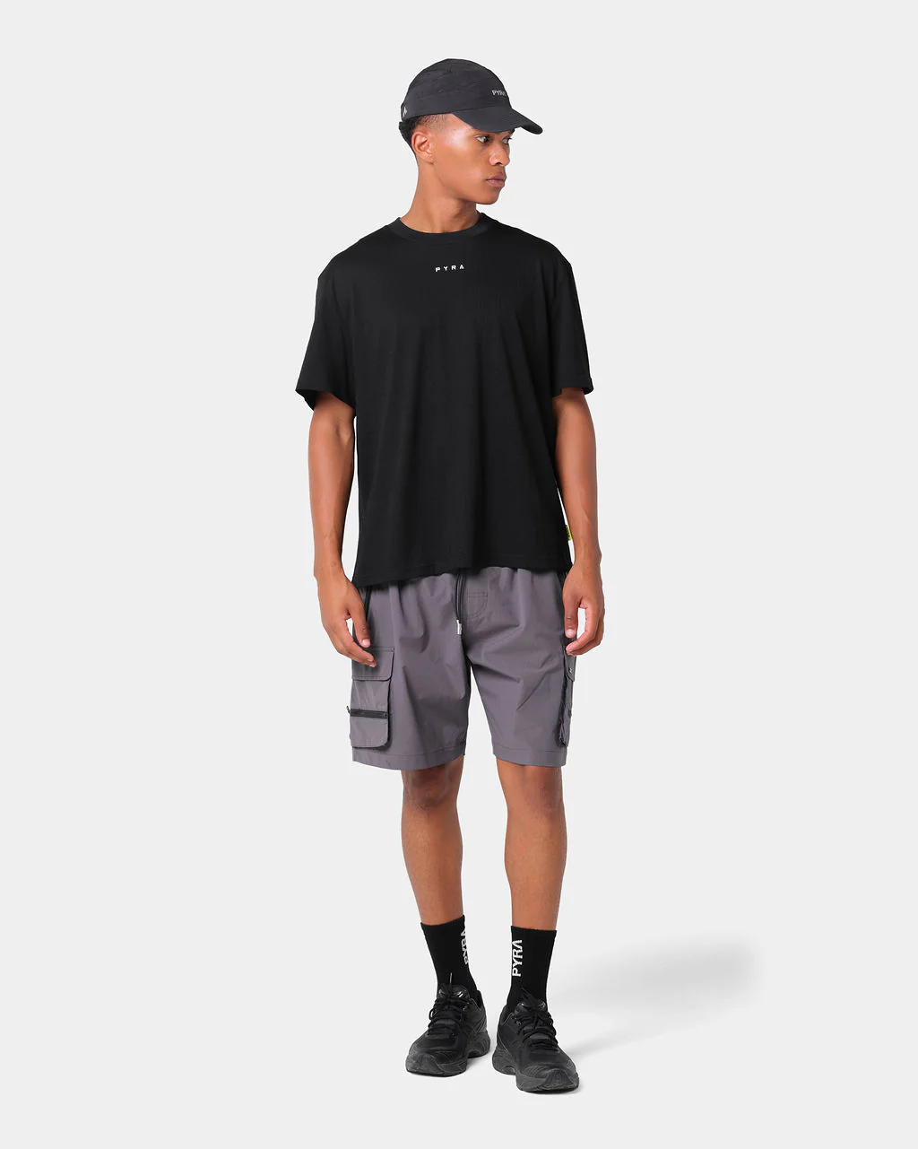 NERO CARGO SHORT - STONE - Image 3