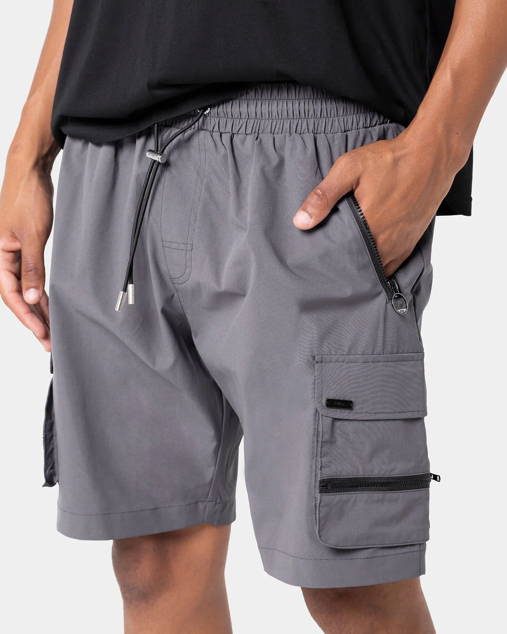 NERO CARGO SHORT - STONE - Image 8