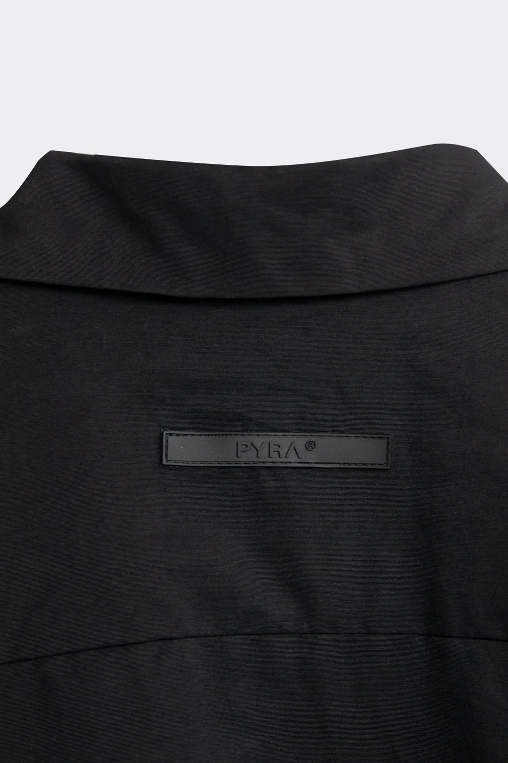 NERO NYLON OVERSHIRT - BLACK - Image 10