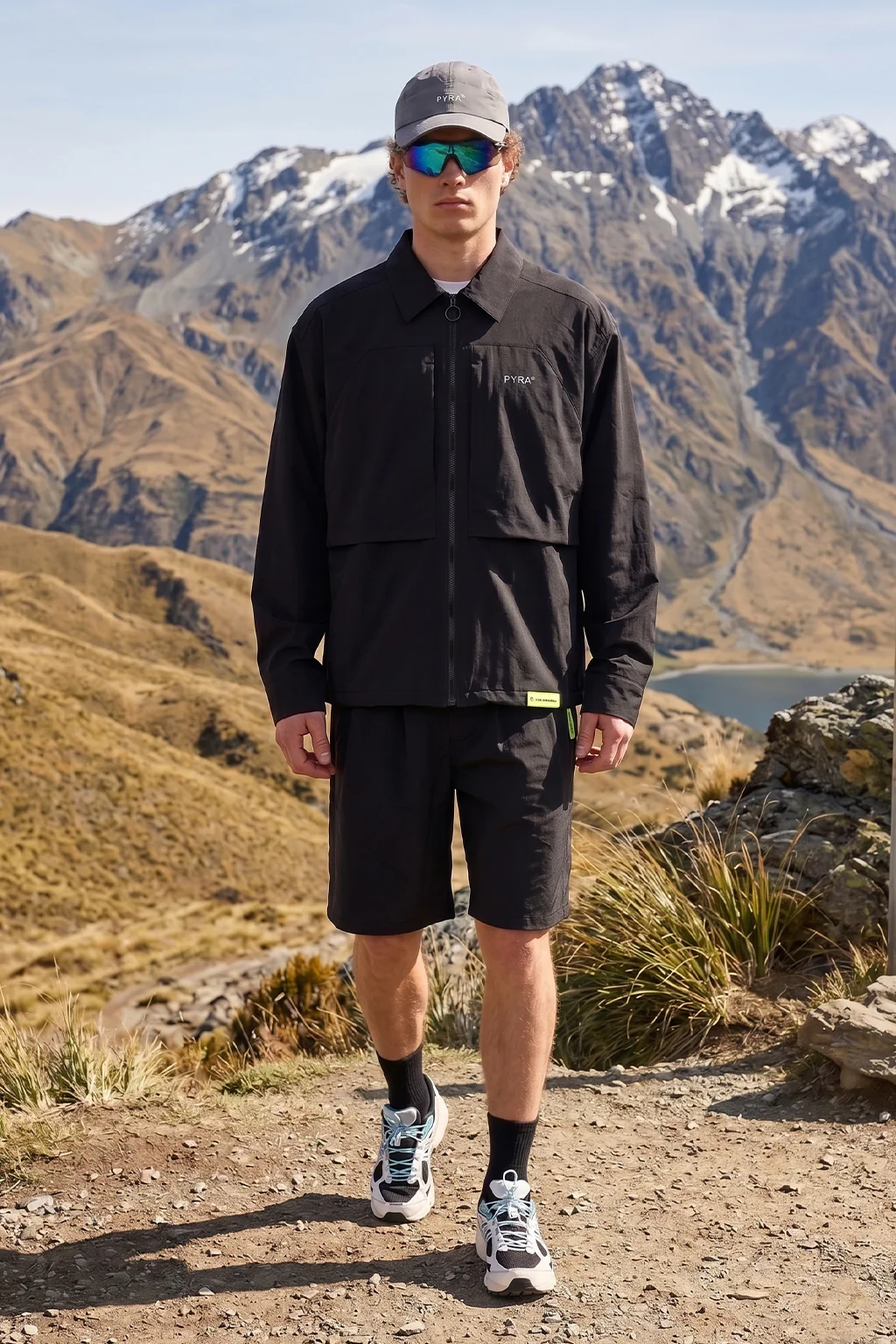 NERO NYLON OVERSHIRT - BLACK - Image 5