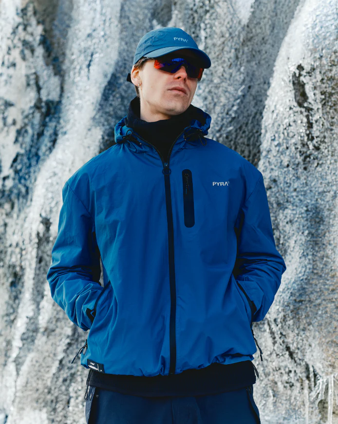 NERO SHELL JACKET - TEAL - Image 4