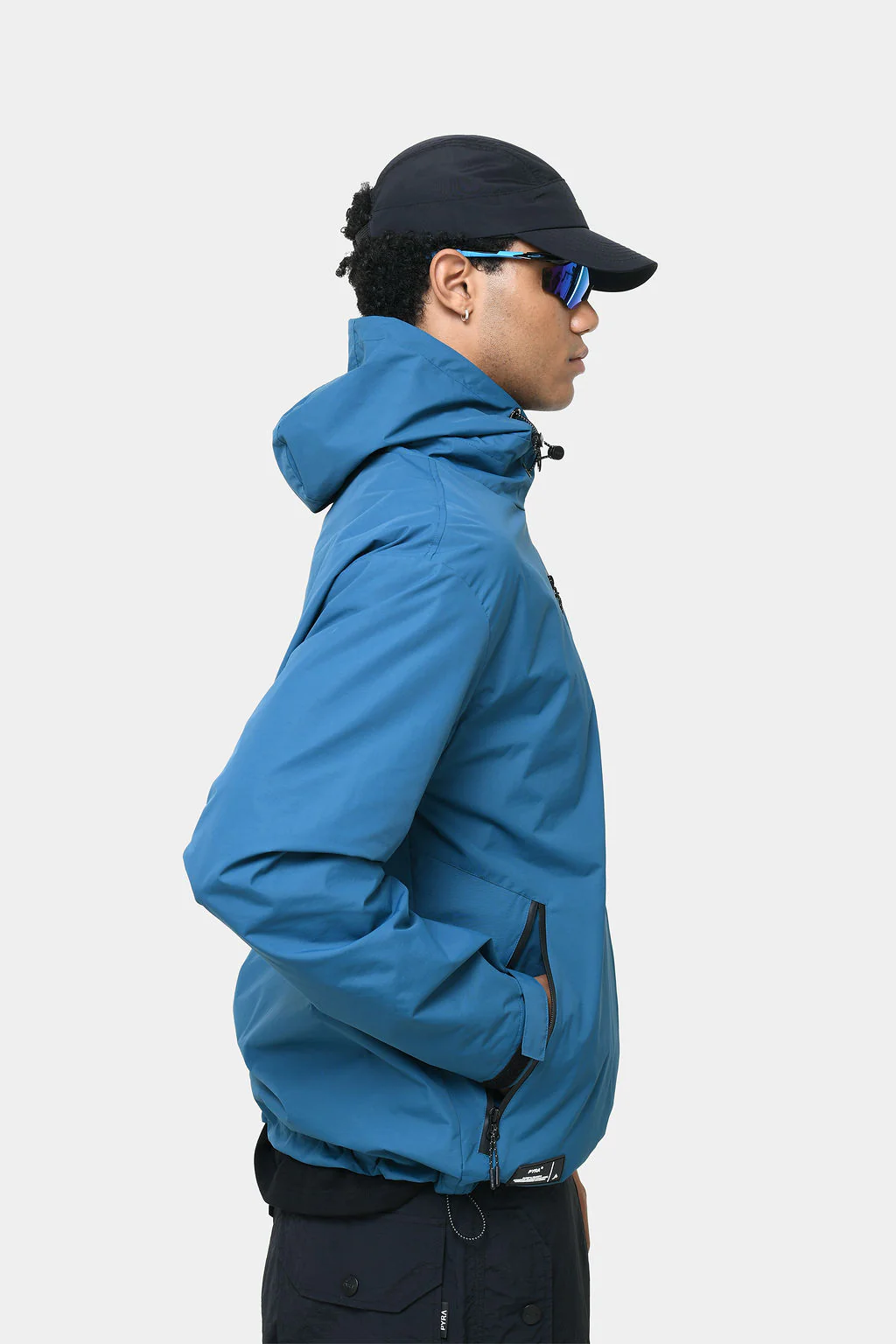 NERO SHELL JACKET - TEAL - Image 7