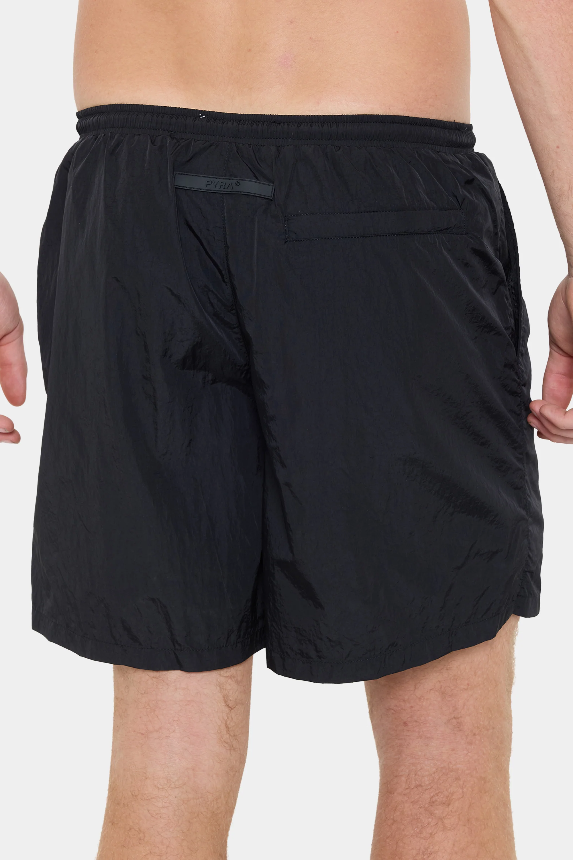 NYLON BEACH SHORT - BLACK - Image 5