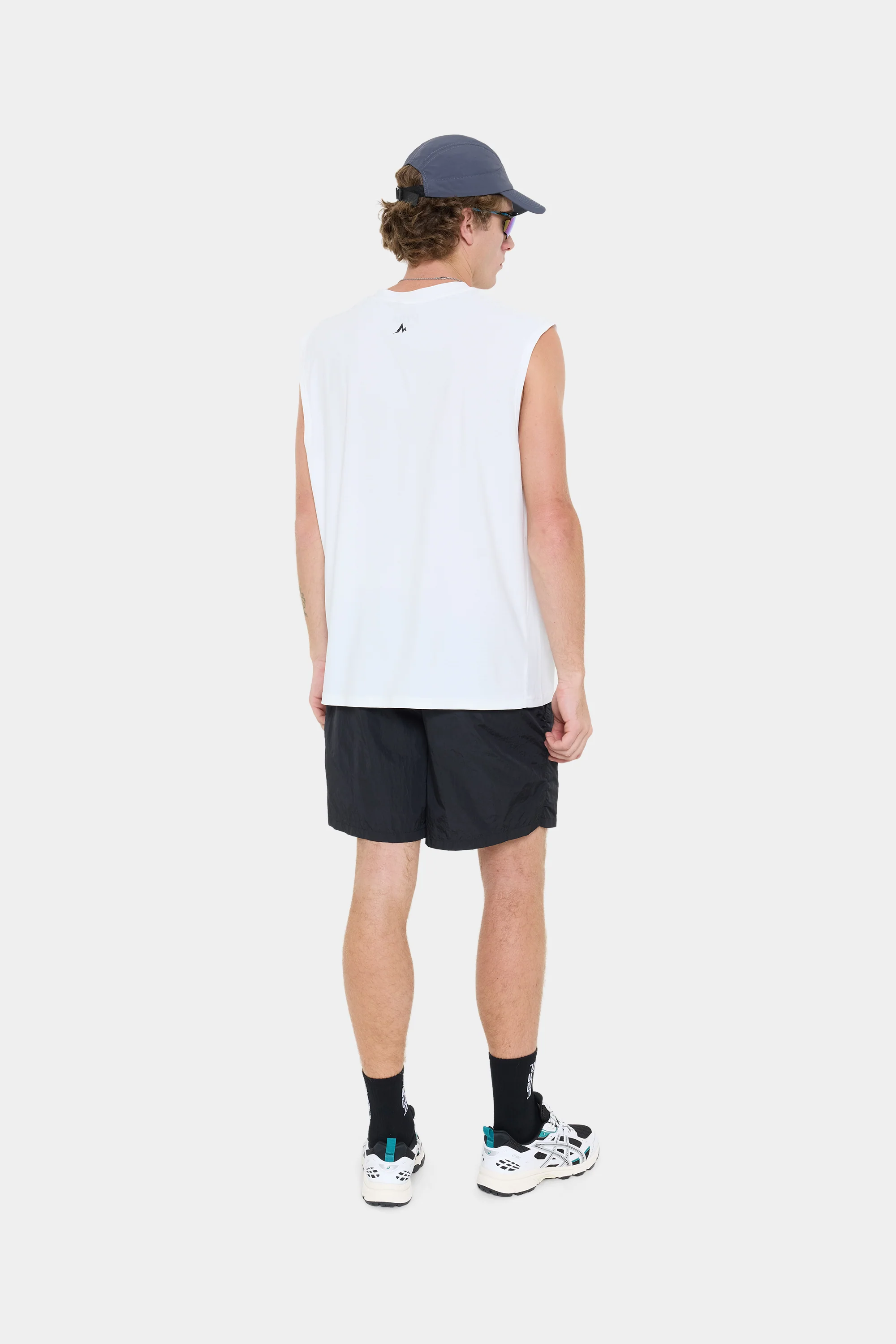 NYLON BEACH SHORT - BLACK - Image 6