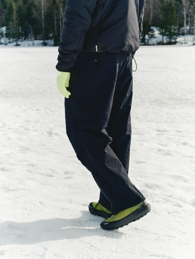 NYLON PARACHUTE PANT BLACK - Image 5