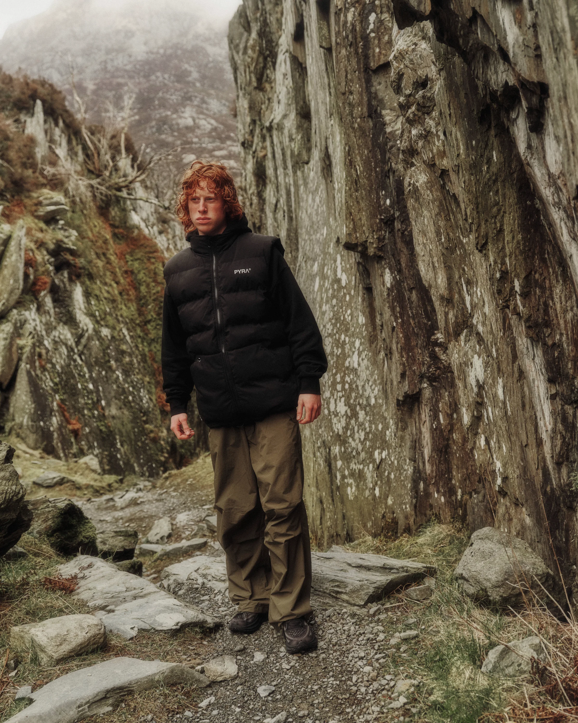 NYLON PARACHUTE PANT OLIVE - Image 4