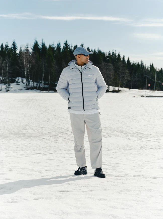 NYLON PARACHUTE PANTS- GLACIER - Image 8