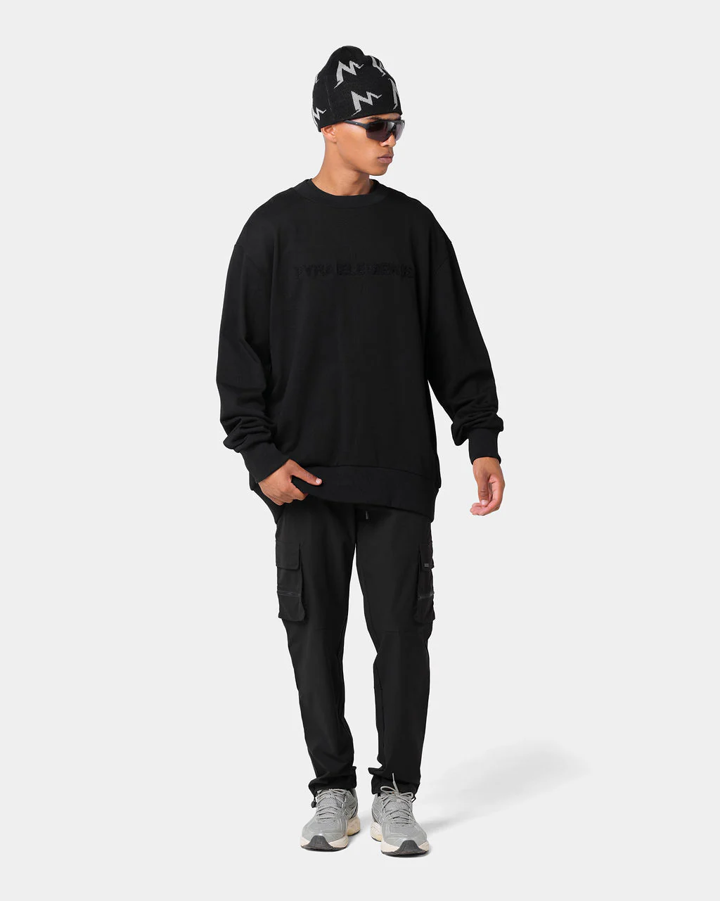 PYRA Nero Cargo Pants Black - Image 6