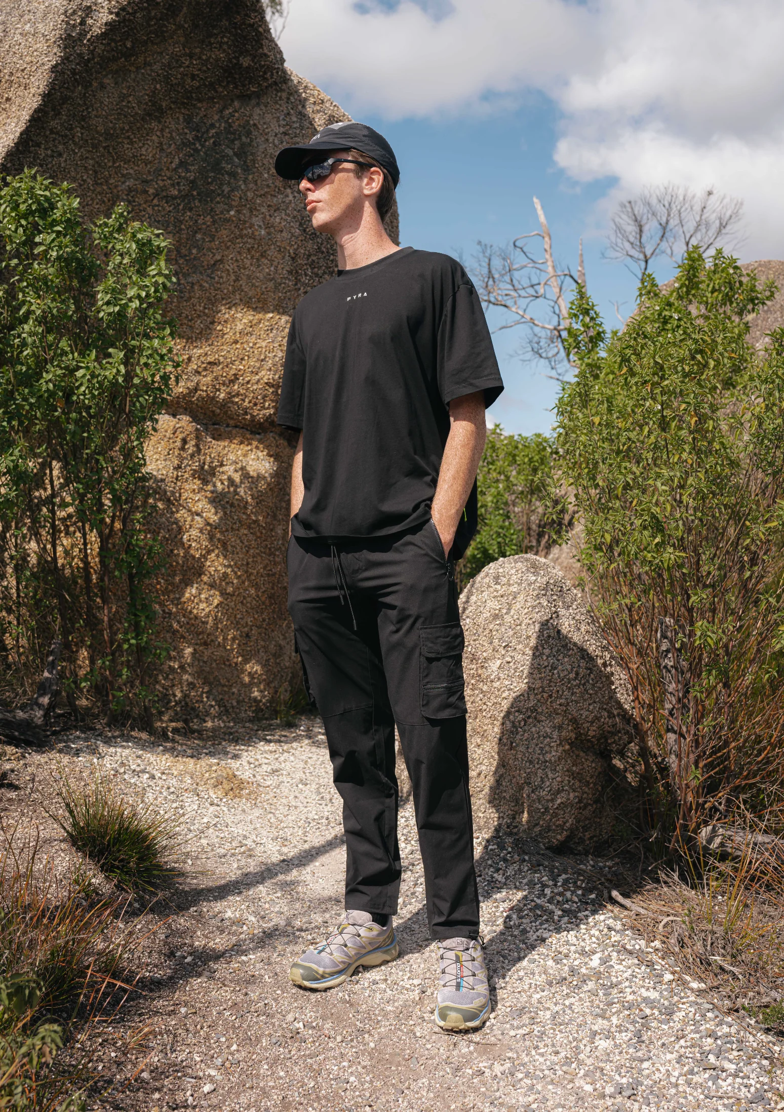 PYRA Nero Cargo Pants Black - Image 9