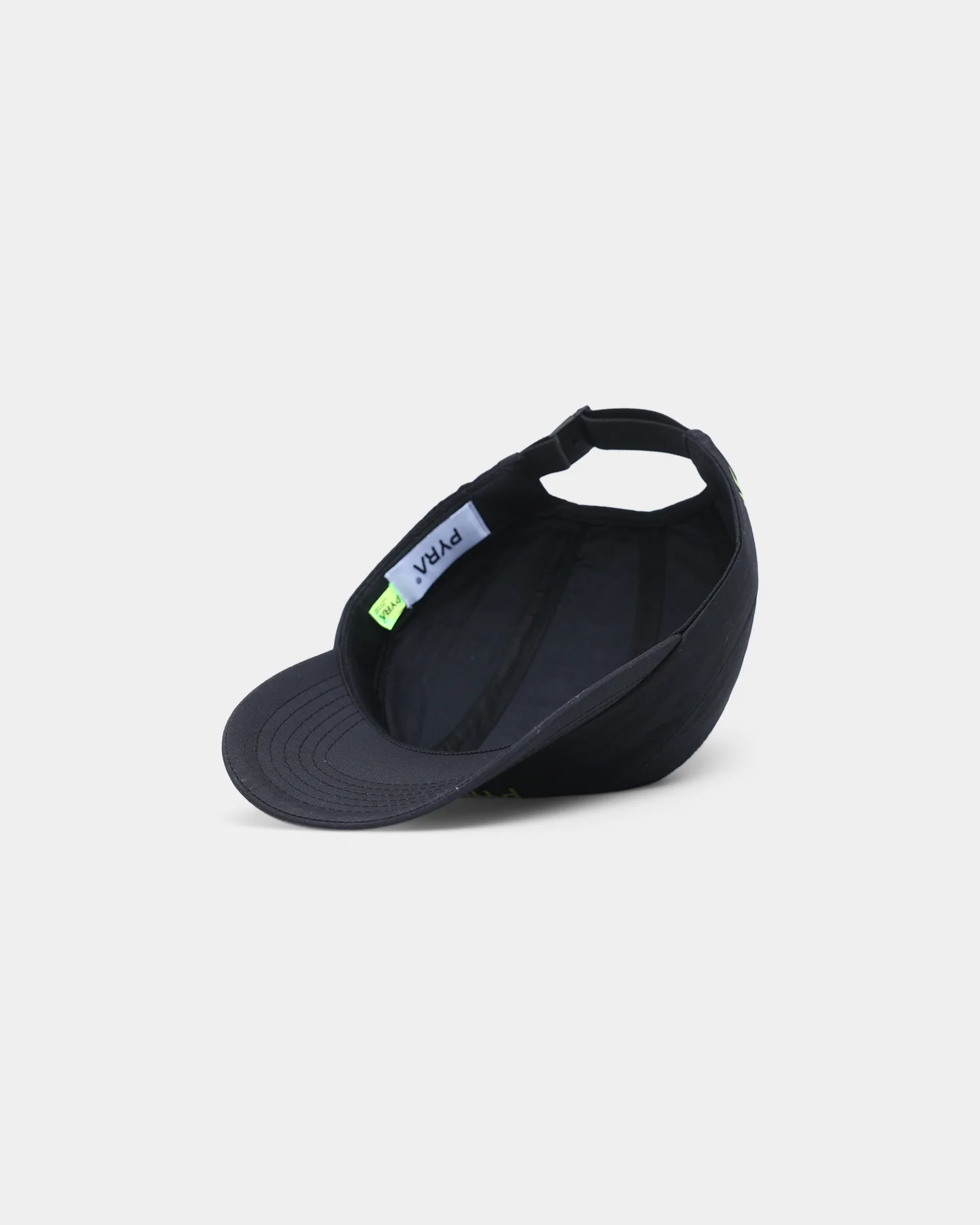 PYRA Core Logo Strapback Black/Volt - Image 7
