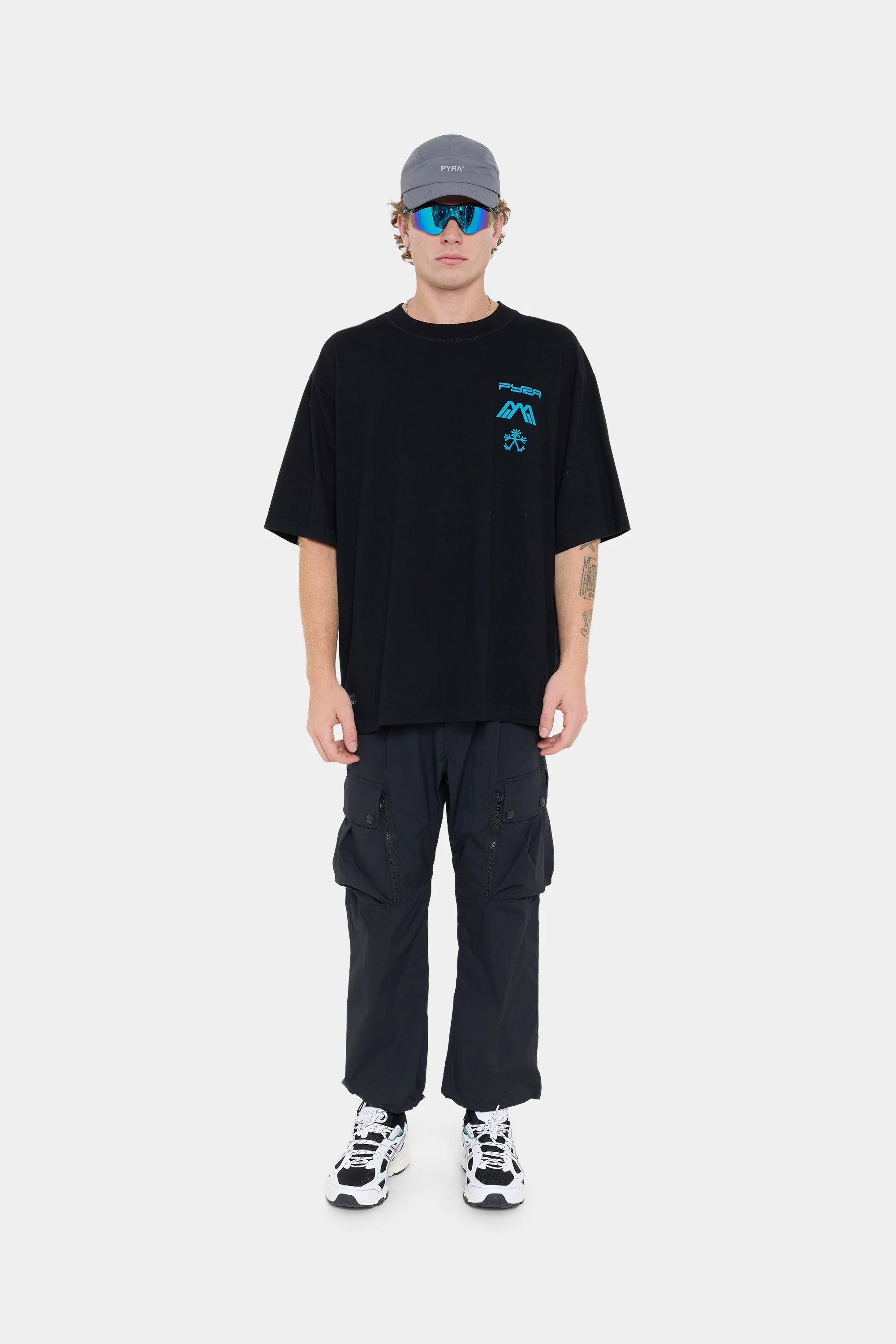 SCENIC BOX TEE- BLACK - Image 3