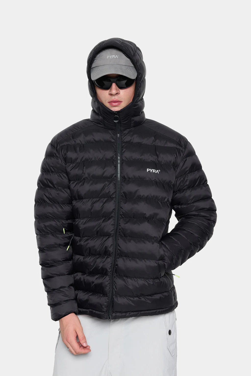 SUMMIT PUFFER JACKET - BLACK - Image 8