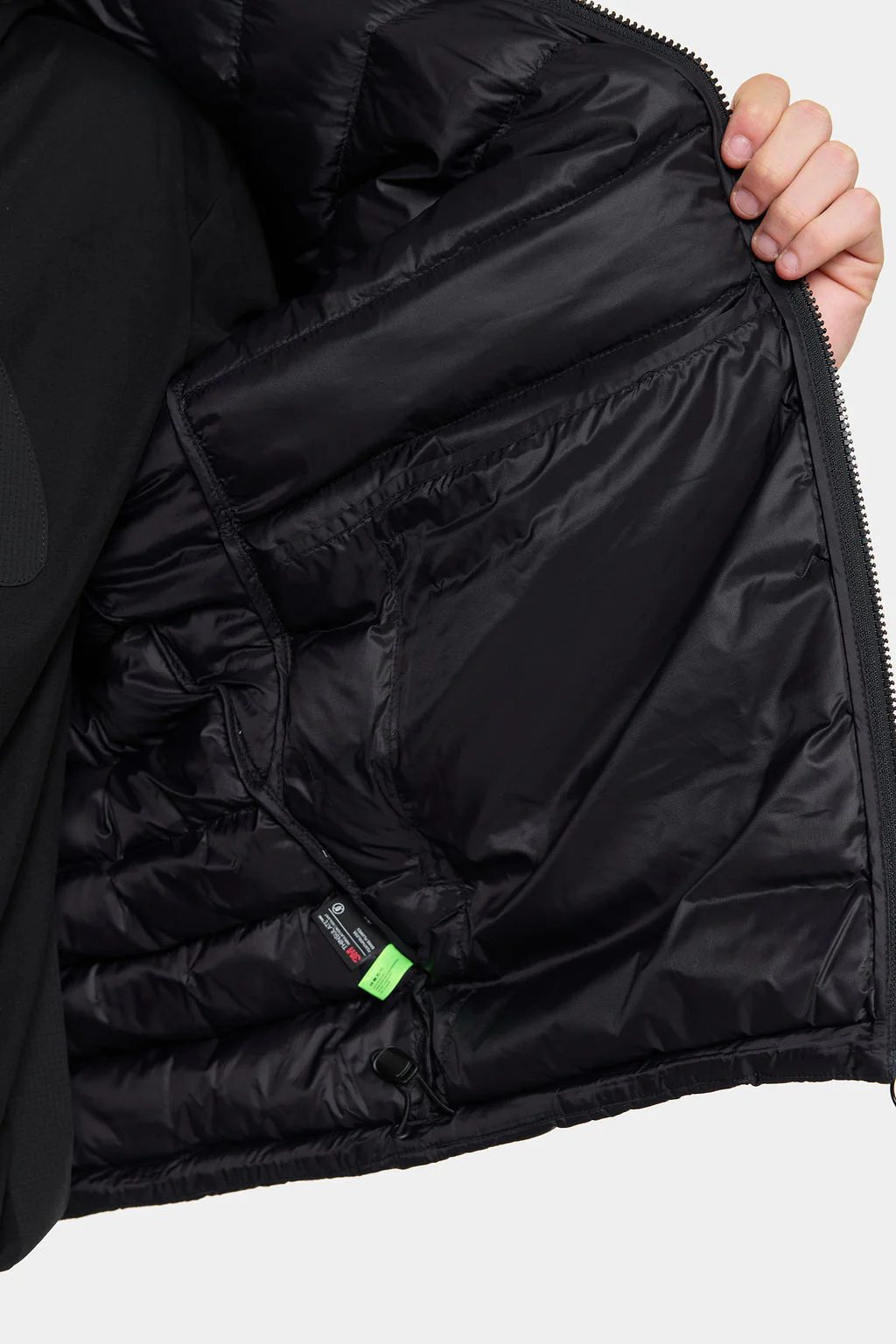 SUMMIT PUFFER JACKET - BLACK - Image 9